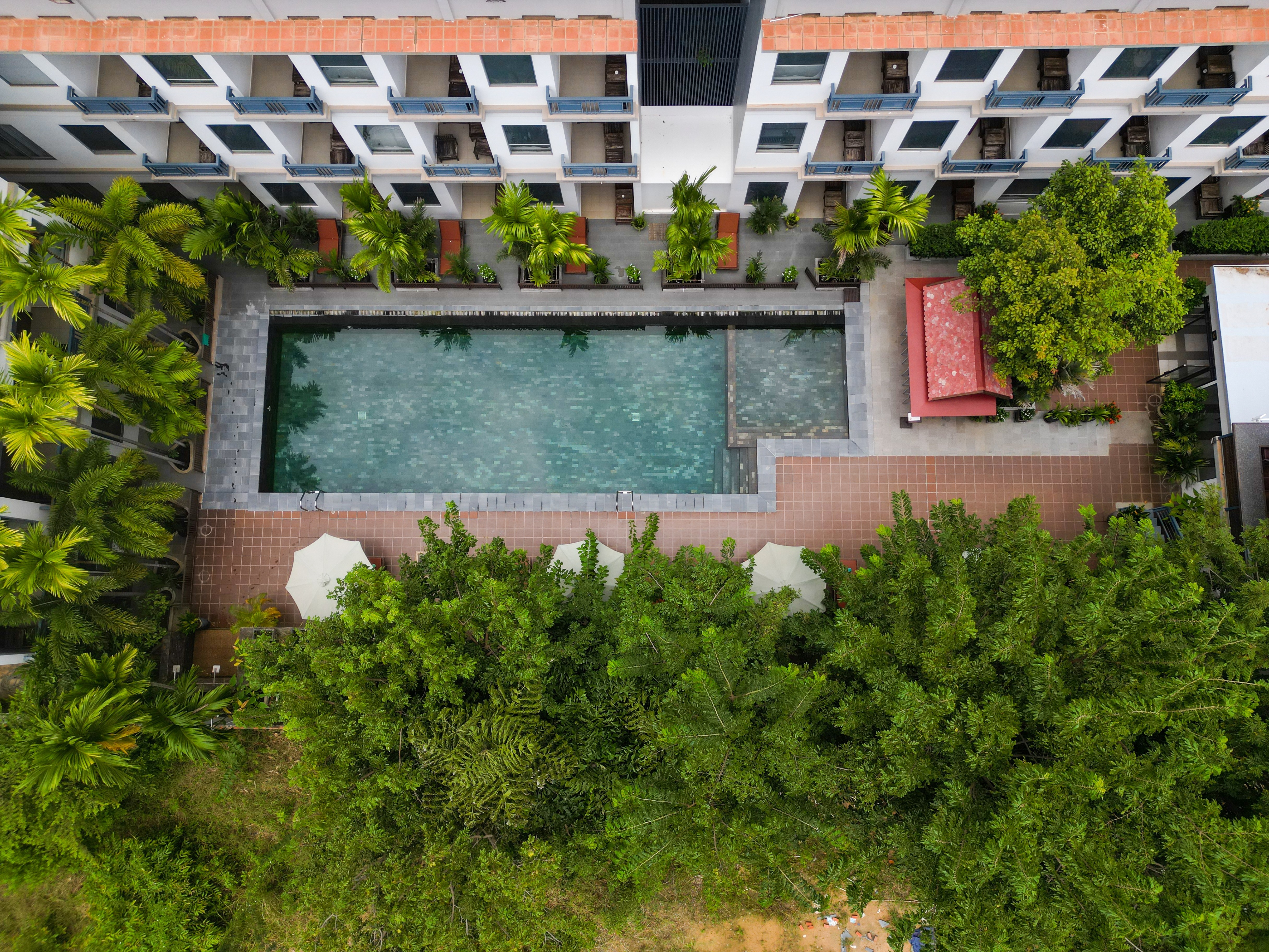 Birdview of Swimming Pool